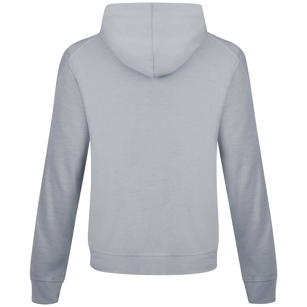 Men's Levelwear  Gray New York Mets City Connect Relay No Hitter Pullover Hoodie