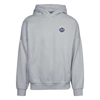 Sweat à capuche gris pour homme Levelwear New York Mets Contact Pro Card