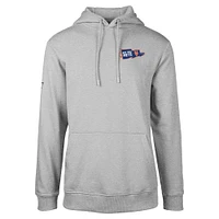 Men's Levelwear  Gray New York Mets Podium Rafters Pullover Hoodie