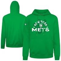 Sweat à capuche vert pour homme Levelwear New York Mets St. Patrick's Day Podium Shamrock