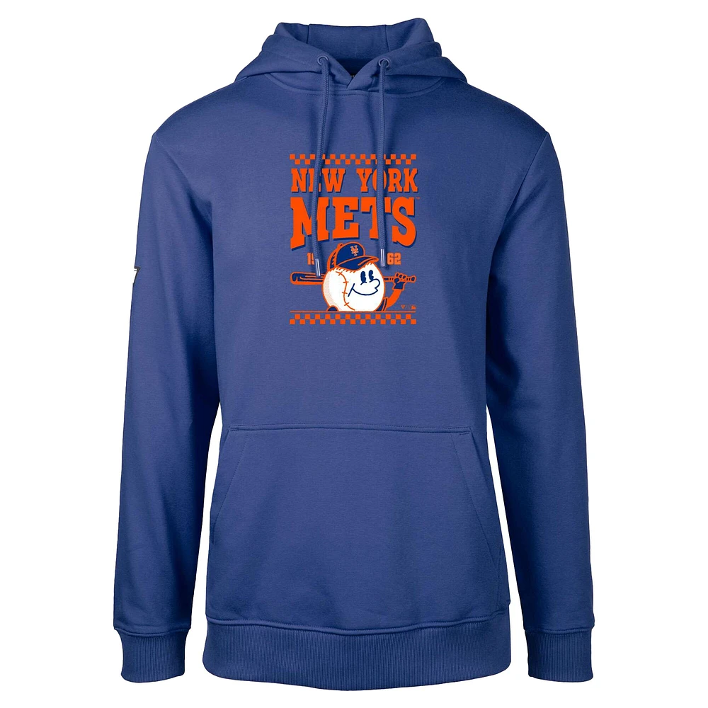 Sweat à capuche inaugural Royal New York Mets Podium pour homme Levelwear