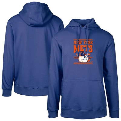 Sweat à capuche inaugural Royal New York Mets Podium pour homme Levelwear
