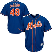 Majestic Jacob deGrom Royal New York Mets Cool Base Player Jersey pour homme