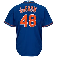 Majestic Jacob deGrom Royal New York Mets Cool Base Player Jersey pour homme