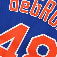 Majestic Jacob deGrom Royal New York Mets Cool Base Player Jersey pour homme