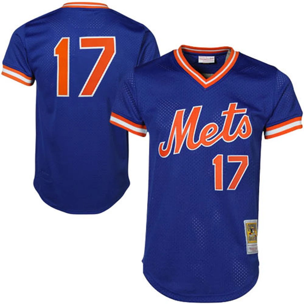 Mitchell & Ness Men's Mitchell & Ness Keith Hernandez Royal New York Mets  Cooperstown Mesh Batting Practice Jersey