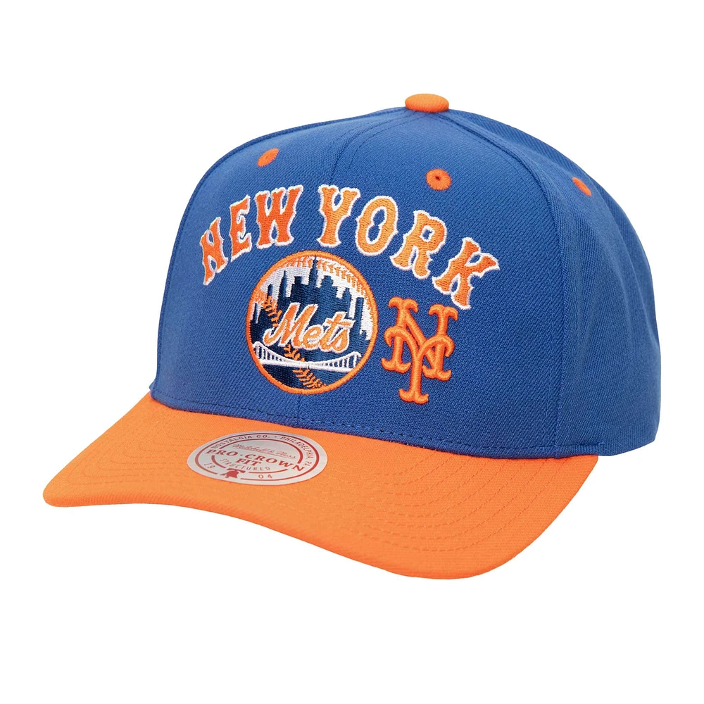 Men's Mitchell & Ness Royal New York Mets  All In 2.0 Adjustable Hat