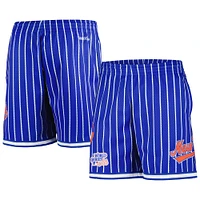 Men's Mitchell & Ness Royal New York Mets Cooperstown Collection City Mesh Shorts