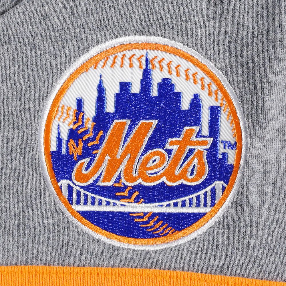New York Mets Mitchell & Ness Head Coach Pullover Hoodie - Royal
