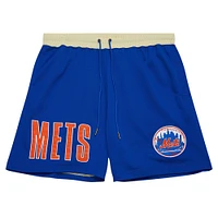 Short tendance Mitchell & Ness Royal New York Mets OG 2.0 pour hommes