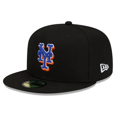 Lids New York Mets Fanatics Authentic Black Framed Wall-Mounted Logo Cap  Display Case