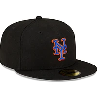 Men's New Era  Black York Mets Authentic Collection Alternate On-Field 59FIFTY Fitted Hat