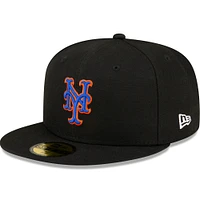 Men's New Era  Black York Mets Authentic Collection Alternate On-Field 59FIFTY Fitted Hat