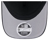 Men's New Era Black New York Mets Gradient 9FORTY A-Frame M-Crown Trucker Adjustable Hat