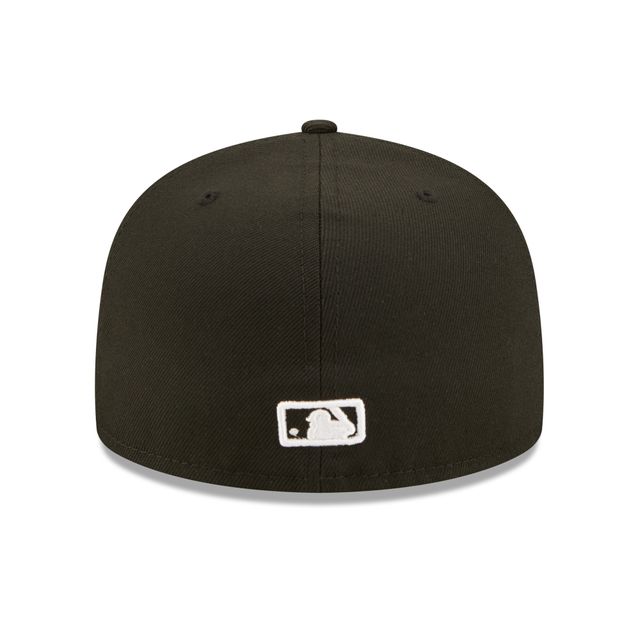 Casquette ajustée 59FIFTY avec logo noir New York Mets Team Era pour homme