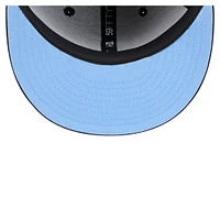 Men's New Era Black York Mets Tonal Koi 59FIFTY Fitted Hat