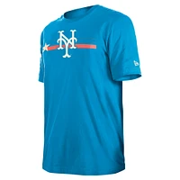 Men's New Era Blue York Mets 2024 MLB All-Star Game Hat Hookup T-Shirt