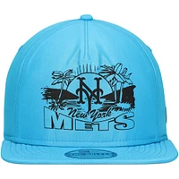 Men's New Era Blue New York Mets Neon Golfer Snapback Hat