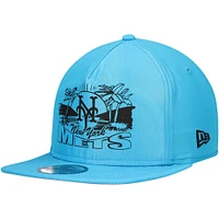 Men's New Era Blue New York Mets Neon Golfer Snapback Hat