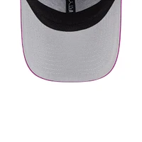 Men's New Era Charcoal/Purple York Mets City Connect Batting Practice 39THIRTY Flex Hat