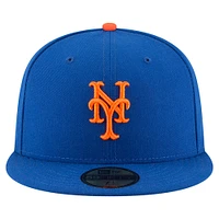 Men's New Era Darryl Strawberry Royal York Mets Jersey Retirement 59FIFTY Fitted Hat