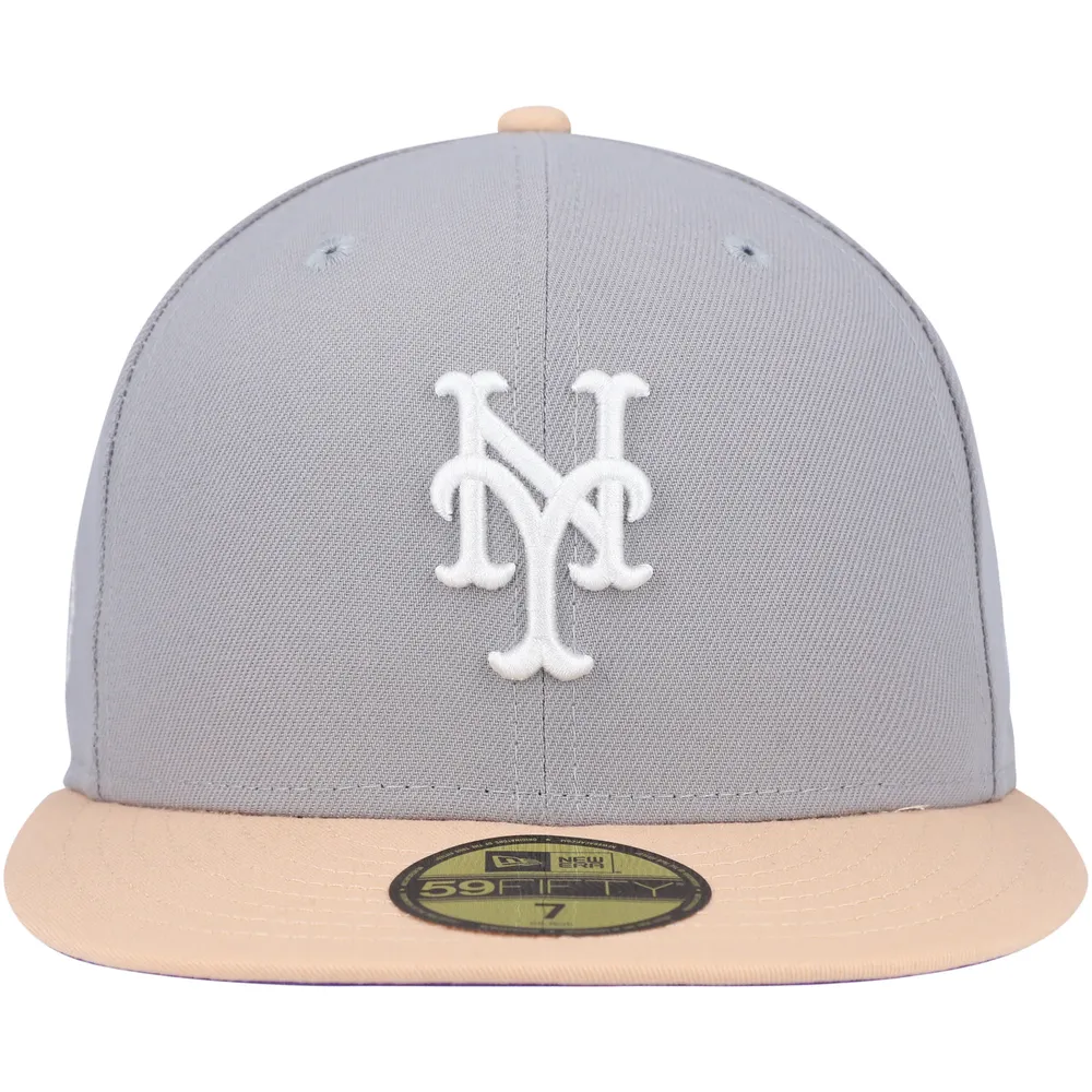 Men's New York Mets New Era Gray/Black 2013 All-Star Game Undervisor  59FIFTY Fitted Hat