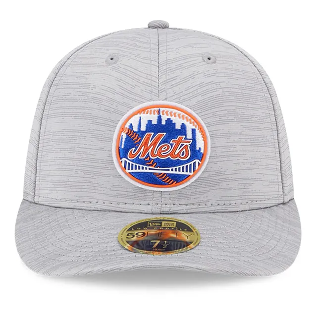 Men's New Era York Mets Black & White Low Profile 59FIFTY Fitted Hat