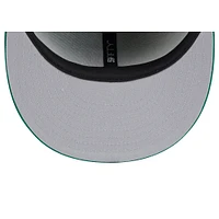 Casquette ajustée 59FIFTY New Era Kelly Green pour homme des Mets de York la Saint-Patrick