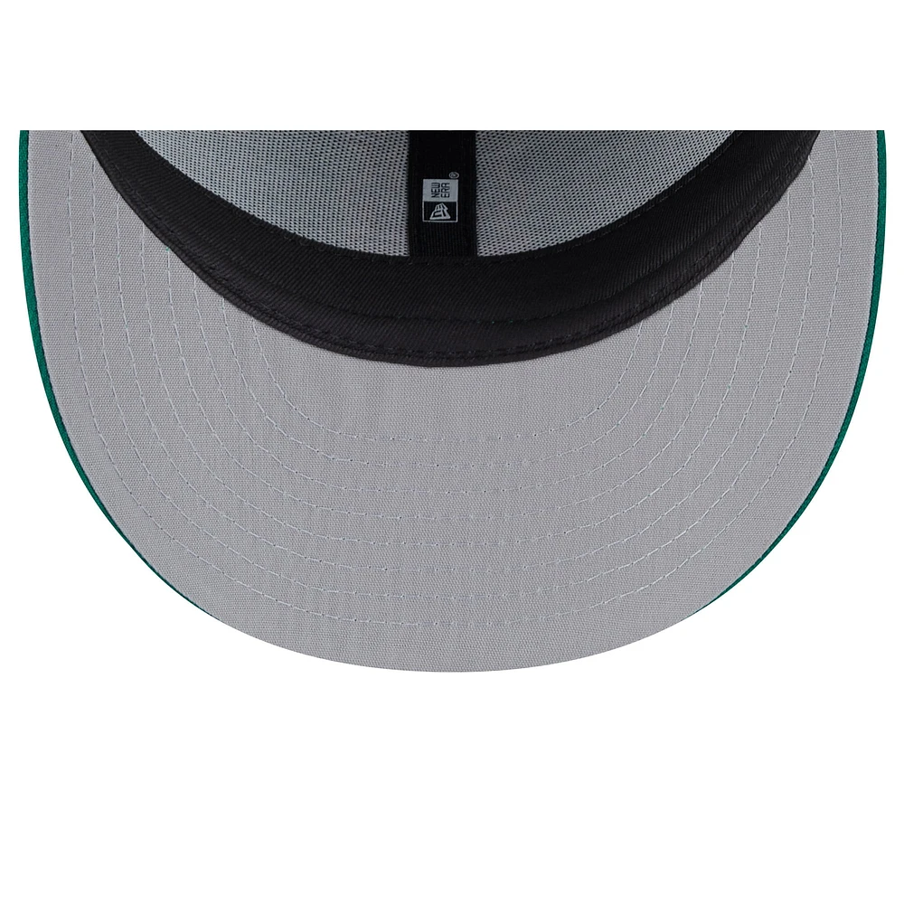 Casquette ajustée 59FIFTY à profil bas New Era pour homme, motif York Mets, vert Kelly, Saint-Patrick
