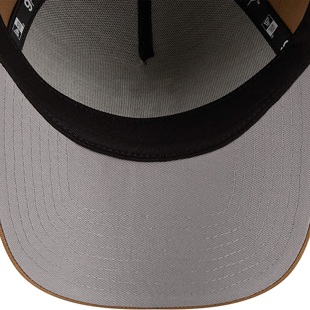Casquette réglable kaki New York Mets A-Frame 9FORTY New Era pour hommes
