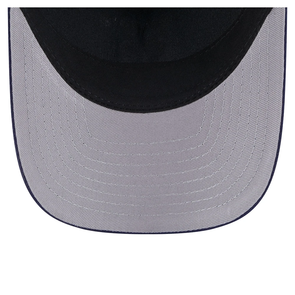 Casquette camionneur ajustable New Era 9FORTY bleu clair/bleu marine pour homme