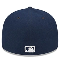 Men's New Era Navy York Mets Oceanside Low Profile 59FIFTY Fitted Hat