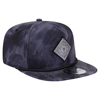 Men's New Era Navy New York Mets Printed Golfer Snapback Hat