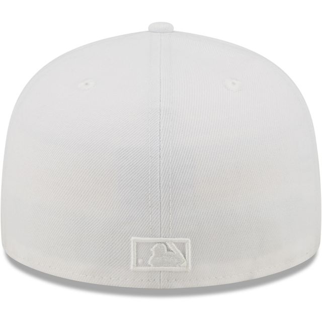 Casquette ajustée 59FIFTY des New York Mets de Era pour homme, blanc sur