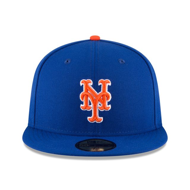 Casquette ajustée New Era Royal/ York Mets Authentic Collection On Field 59FIFTY pour homme