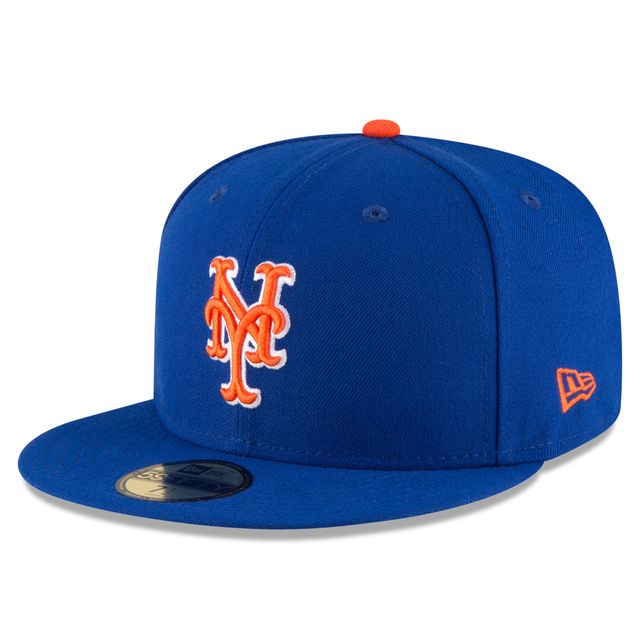 Casquette ajustée New Era Royal/ York Mets Authentic Collection On Field 59FIFTY pour homme