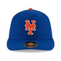 Men's New Era Royal/Orange York Mets Authentic Collection On Field Low Profile 59FIFTY Fitted Hat