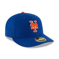 Men's New Era Royal/Orange York Mets Authentic Collection On Field Low Profile 59FIFTY Fitted Hat