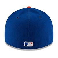 Men's New Era Royal/Orange York Mets Authentic Collection On Field Low Profile 59FIFTY Fitted Hat