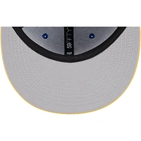 Casquette ajustée 59FIFTY New York Mets Empire pour homme, bleu roi/jaune Era