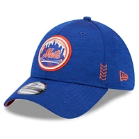 Casquette flexible New Era Royal York Mets 2024 Clubhouse 39THIRTY pour hommes