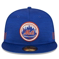 Casquette ajustée New Era Royal York Mets 2024 Clubhouse 59FIFTY pour homme