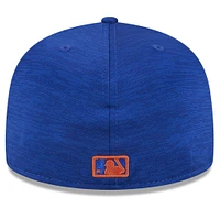 Casquette ajustée New Era Royal York Mets 2024 Clubhouse 59FIFTY pour homme