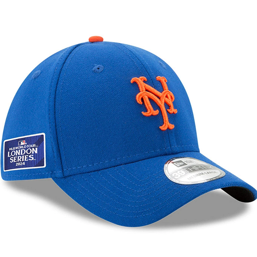 Men's New Era  Royal York Mets 2024 MLB World Tour London Series 39THIRTY Flex Hat