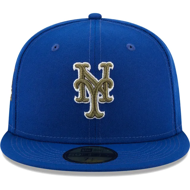 Men's New Era Light Blue New York Mets 50th Anniversary 59FIFTY Fitted Hat