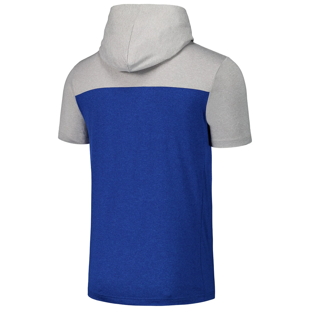 Men's New Era Royal York Mets Active Brushed Hoodie T-Shirt