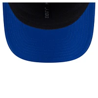 Casquette extensible à bouton-pression New Era Royal New York Mets Circle Patch 9SEVENTY pour homme