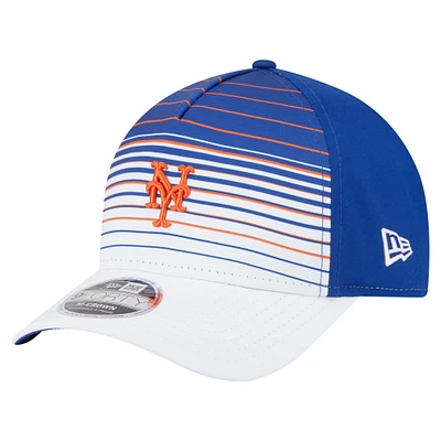 Casquette ajustable New Era Royal New York Mets Gradient 9FORTY M-Crown pour homme