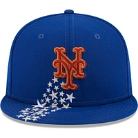 Casquette ajustée New Era Royal York Mets Meteor 59FIFTY pour homme