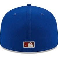 Casquette ajustée New Era Royal York Mets Meteor 59FIFTY pour homme